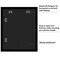 Americanflat Gallery Poster Frame - Wooden Picture Frame for Wall Art - Plexiglass Cover - Hanging Hardware for Horizontal or Vertical Display